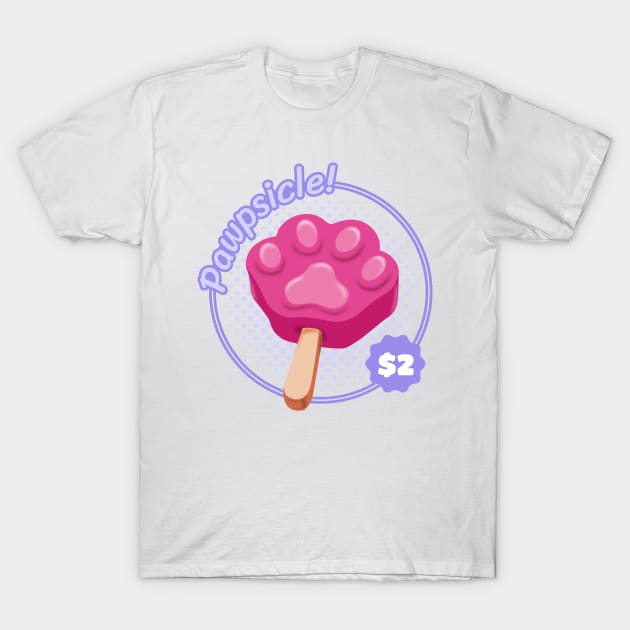 Pawpsicle Ice Cream T-Shirt by Cinestore Merch